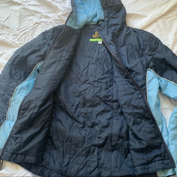 🏙️blue colorblock jacket🏙️ - Picture 3 of 4